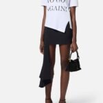 Elisabetta Franchi Ασύμμετρο T-shirt | Last piece