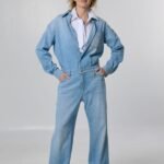 Elisabetta Franchi Denim Jumpsuit
