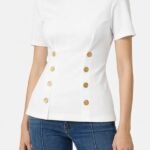 Elisabetta Franchi Μεσάτο T-shirt
