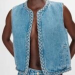 Grace & Mila Denim γιλέκο Verona | Last piece