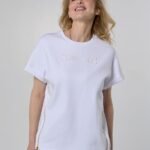 Elisabetta Franchi Βαμβακερό T-shirt