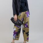 Psophia Slouchy Floral Παντελόνι | Last piece