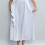 Psophia Midi Φόρεμα Με Βολάν