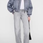 Anine Bing Cropped Leon Bomber | Last piece