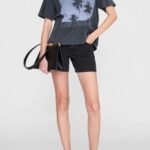 Anine Bing Cade Tee Palms | Last Piece