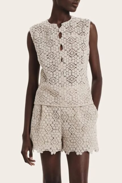Zeus + Dione Crochet Top Looma