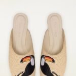 Farm Rio Raffia Mules