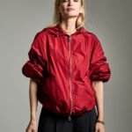 Liviana Conti Bomber Metalize Jacket