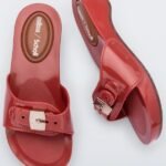 Melissa x Scholl Jelly Πέδιλα Red