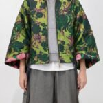 Psophia Cropped Jacket Διπλής Όψης