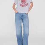 Anine Bing Cade Tee Collegiate